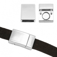 Sloten magneet basic quality metaal Ø10.2x3.1mm Antiek zilver