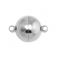 Benodigdheden van Stainless steel Roestvrij staal (RVS) magneetsluiting ball 16mm Silver