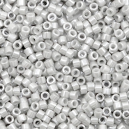 Miyuki kralen 11/0 delica's Opaque ceylon light smoke grey
