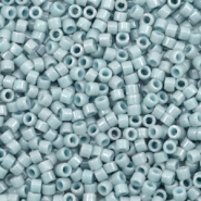 Miyuki kralen 11/0 delica's Duracoat opaque dyed moody blue
