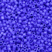 Miyuki kralen 11/0 delica's Opaque cyan blue