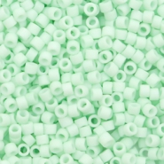 Miyuki kralen 11/0 delica's Opaque matte light mint green