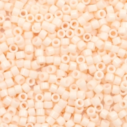 Miyuki kralen 11/0 delica's Opaque light peach