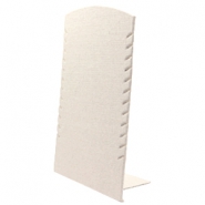 Sieraden display linnen medium Linen-grey