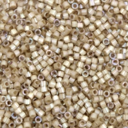 Miyuki kralen 11/0 delica's Silk satin dyed smokey quartz brown DB-680