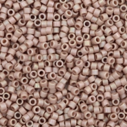 Miyuki kralen 11/0 delica's Opaque glazed frosted rainbow lavender DB-2305