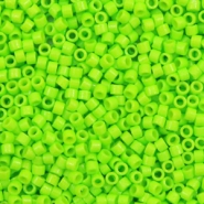Miyuki kralen 11/0 delica's Duracoat opaque dyed kiwi green DB-2121