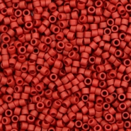 Miyuki kralen 11/0 delica's Metallic matte brick red DB-378