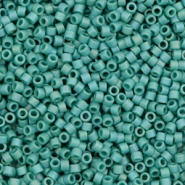 Miyuki kralen 11/0 delica's Duracoat opaque dyed eucalyptus DB-2131