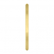 ImpressArt armbanden strips 15cmx10mm Brass Goud