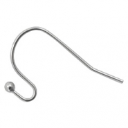 Benodigdheden van Stainless steel Roestvrij staal (RVS) oorbellen / oorhanger Antiek zilver