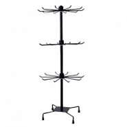 Sieraden display metaal 3-layer Black