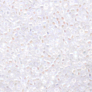 Miyuki kralen 11/0 delica's Transparent AB crystal DB-51