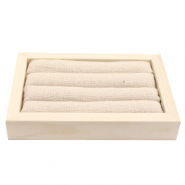 Sieraden display voor ringen Natural-linen off white
