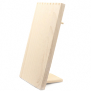 Sieraden display voor kettingen Naturel (natuurlijke kleur van het hout)