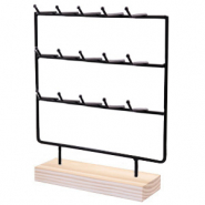 Sieraden display voor sieradenkaartjes Zwart