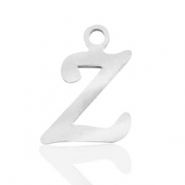 Bedels van Stainless steel Roestvrij staal (RVS) initial Z Zilver