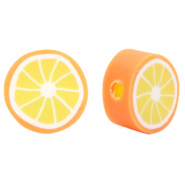 Polymeer kraal sinaasappel Neon orange