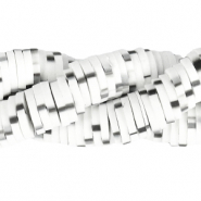 Kralen Katsuki 6mm Bright white-black