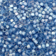 Miyuki kralen 11/0 delica's Silk satin dyed dusk blue DB-1811