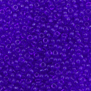 Miyuki 11/0 rocailles Transparant cobalt blue 11-151