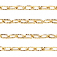 Benodigdheden van Stainless steel Roestvrij staal (RVS) jasseron ankerketting Goud