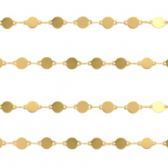 Benodigdheden van Stainless steel Roestvrij staal (RVS) jasseron coin Goud