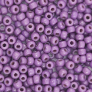 Miyuki 8/0 rocailles Duracoat opaque dark orchid purple 8-4489