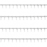 Benodigdheden van Stainless steel Roestvrij staal (RVS) jasseron spike Zilver-wit