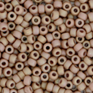 Miyuki 8/0 rocailles Opaque glazed frosted rainbow lavender 8-4694