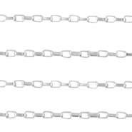 Benodigdheden van Stainless steel Roestvrij staal (RVS) jasseron Venetiaanse ketting Zilver