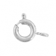 Benodigdheden van Stainless steel Roestvrij staal (RVS) boeislot 5mm Zilver