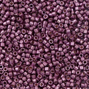 Miyuki kralen 11/0 delica's Duracoat galvanized eggplant purple DB-1850