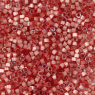 Miyuki kralen 11/0 delica's Silk satin dyed dark berry red DB-1805