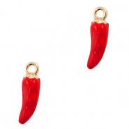 Basic quality metaal bedel pepper Goud-rood