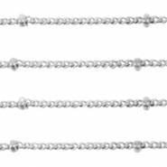 Benodigdheden van Stainless steel Roestvrij staal (RVS) jasseron gourmet schakel ball Zilver