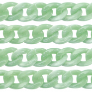 Acryl schakels 22mm Green