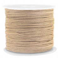 Macram&eacute; draad 0.8mm Bronze