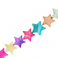 Schelp kralen star Multicolour