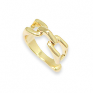 TQ metaal brass ear cuff Goud