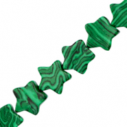 Kralen natuursteen star Green
