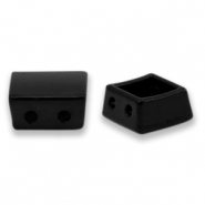 Tile bead vierkant Black