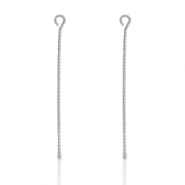 Benodigdheden van Stainless steel Roestvrij staal (RVS) kettelstift 50mm Zilver