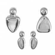 Metaal bedels DQ family Antiek zilver (nikkelvrij)