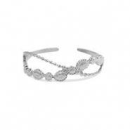 Ringen van Stainless steel Roestvrij staal (RVS) Zilver