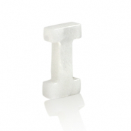 Schelp hanger special letter I White (natuurlijke kleur)