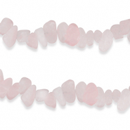 Chips stone kraal rozenkwarts Misty rose