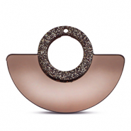 Statement hangers Metallic glitter copper