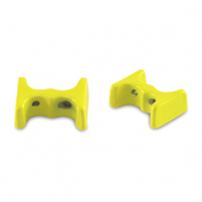 Tile bead Yellow