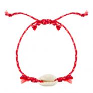 Hippe armbanden kauri Pink-purple